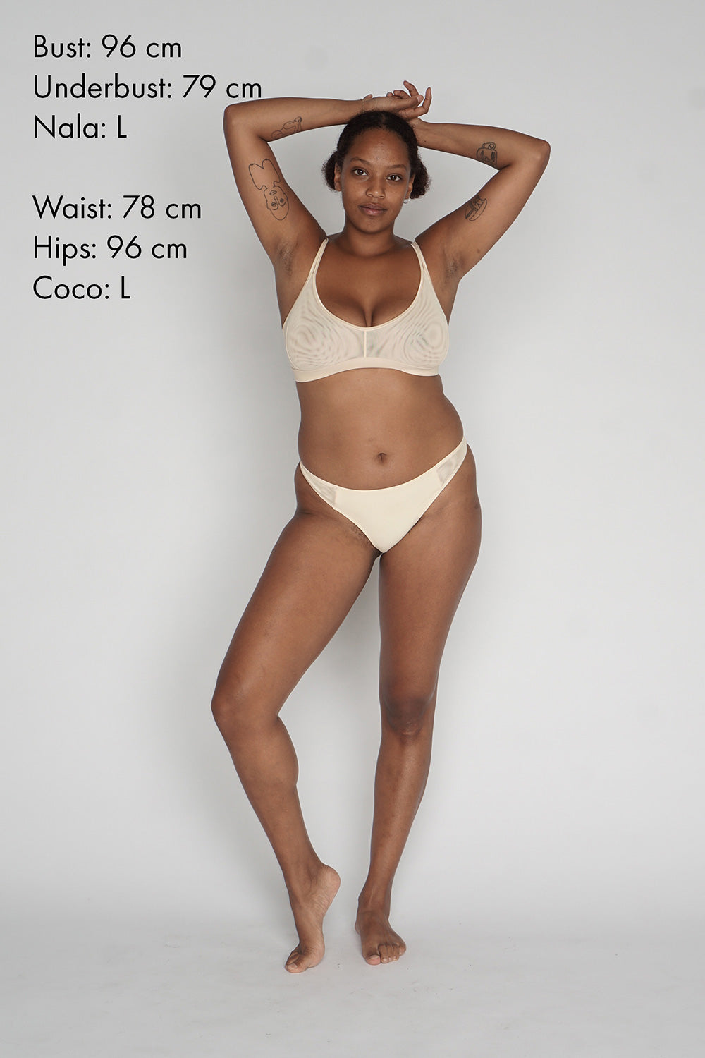 Sizing Your Nala Bras